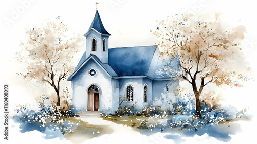 Serene Church Meets Waterco...