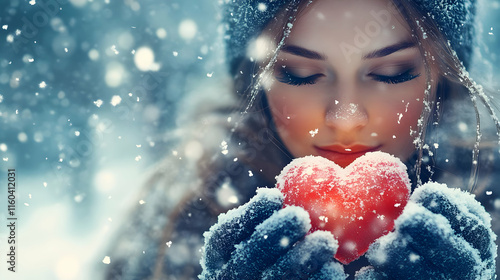 Winter Heart Love: Snow Fal...