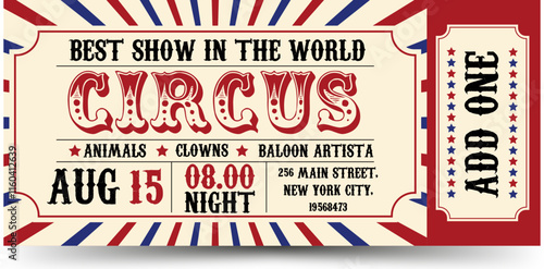 Circus Ticket