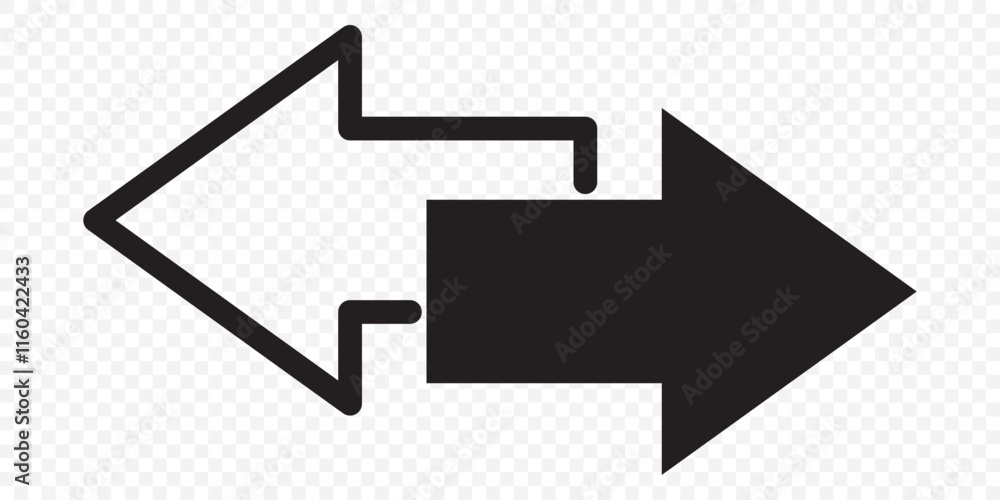 Print Transfer arrows icon set. compare or exchange vector symbol. swap, flip or change sign. two way data trade icon. eps 10. Print Transfer arrows icon set. compare or exchange vector symbol. swap, flip or change sign. two way data trade icon. eps 10.
