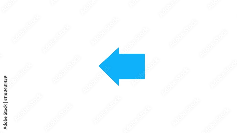 arrow icon animation. arrow icon showing the direction on background. arrow icon animation. arrow icon showing the direction on background.