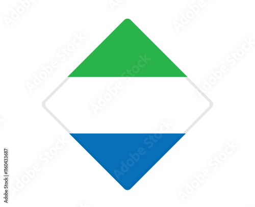 Sierra Leone flag square shaped. vector Free Download Sierra Leone flag square shaped. vector - GFXLoad