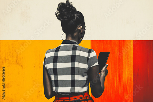 Person Holding a Phone