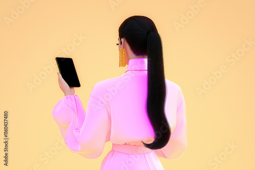 Person Holding a Phone