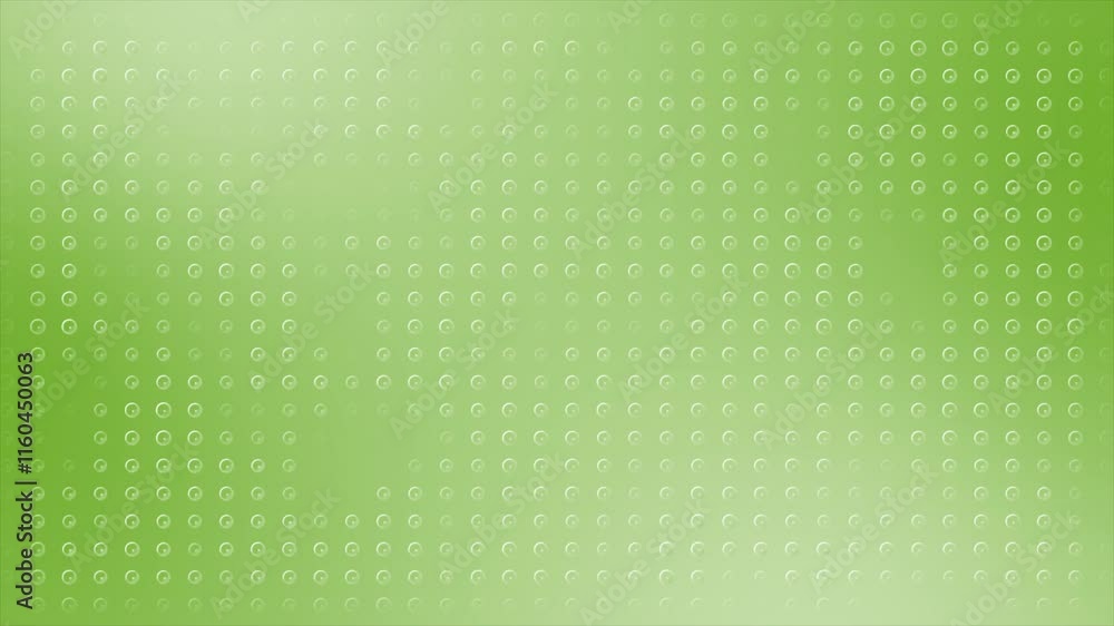 Lime green color appearing and disappearing glossy dots moving upwards modern design loop able geometrical background Lime green color appearing and disappearing glossy dots moving upwards modern design loop able geometrical background