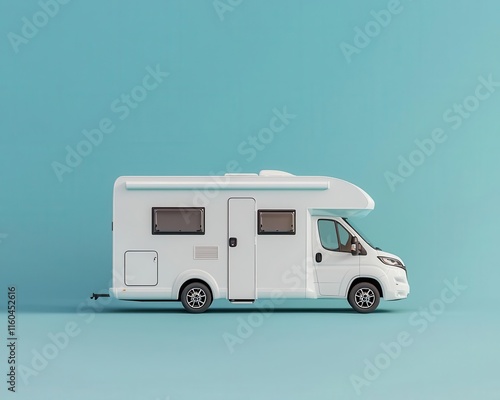 A hightech motorhome with a fully automated control system and touchscreen interfaces