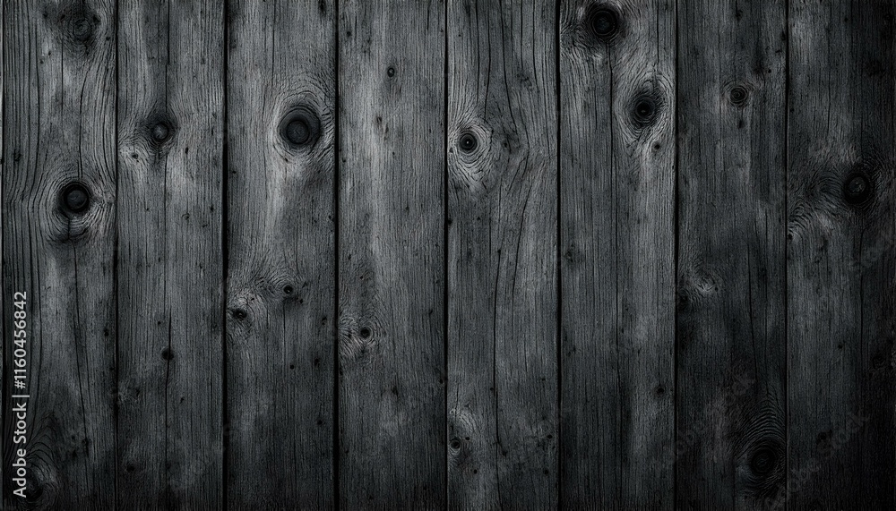 Naklejka premium Black wooden texture background theme