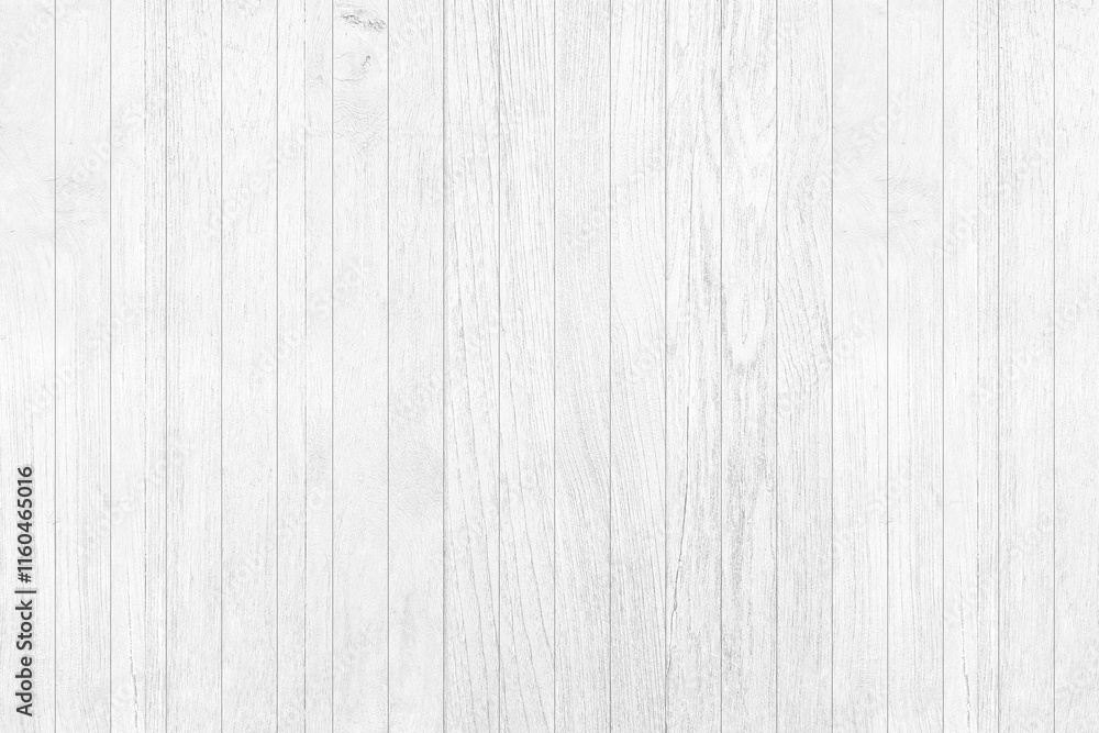 Obraz premium White Wood Wall for Background.