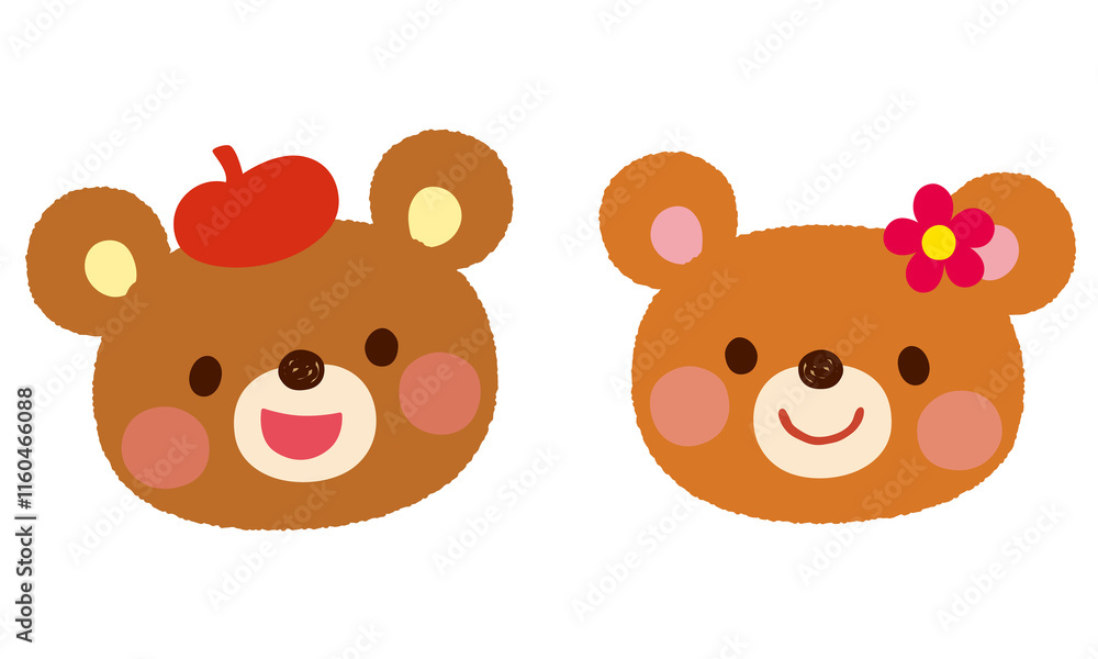 Φωτογραφία かわいい　くま　ポップ　キャラクター