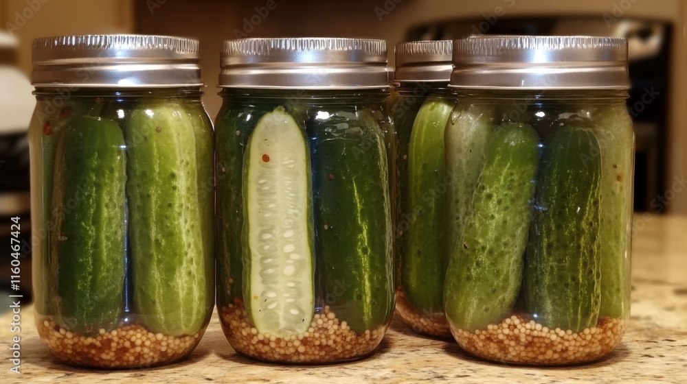 Pickling preserves fresh produce for year-round enjoyment. Pickling preserves fresh produce for year-round enjoyment.