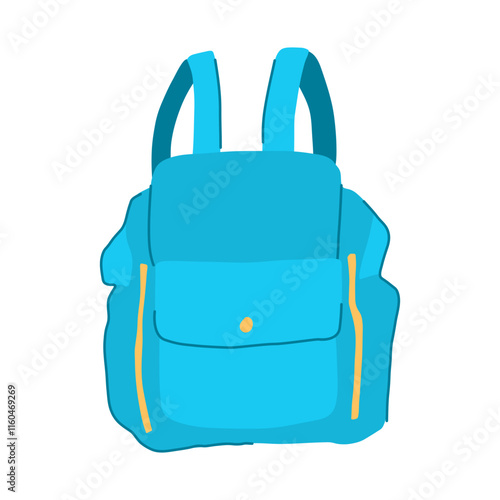 insulated diaper bag cartoon. pad pockets, versatile durable, designer compact insulated diaper bag sign. isolated symbol vector illustration