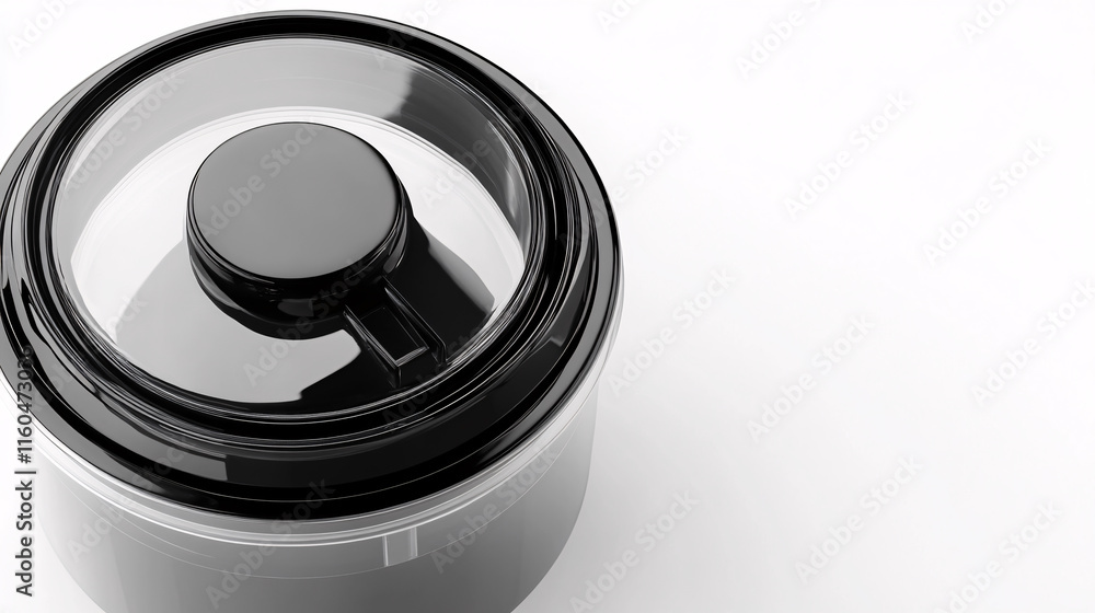 Blender Lid for Secure Blending - Isolated on White Background Blender Lid for Secure Blending - Isolated on White Background