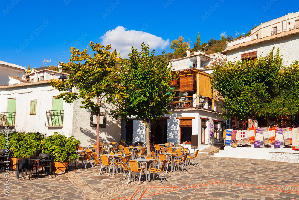 Pampaneira village in Alpujarras area in Andalusia, Spain