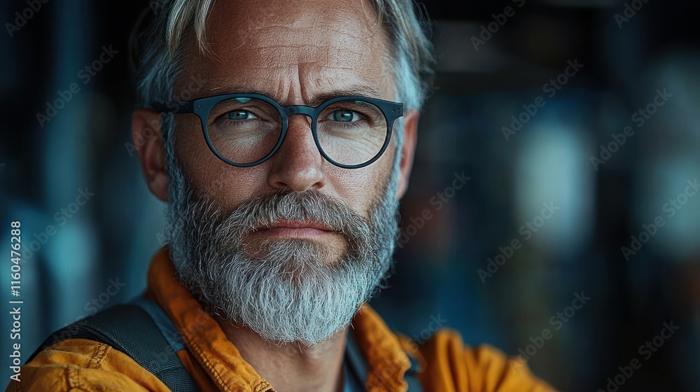 Artistic portrait of an engineer man, blending soft natural tones with modern industrial elements, on solid white background, single object Artistic portrait of an engineer man, blending soft natural tones with modern industrial elements, on solid white background, single object