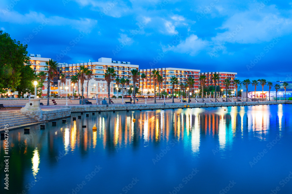 Marina of the Port of Alicante city, Spain Marina of the Port of Alicante city, Spain