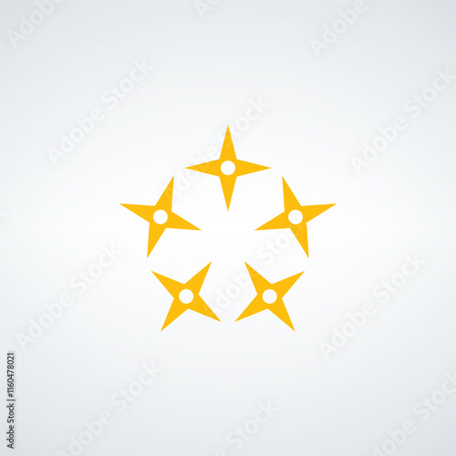 A beautiful circle of brigh...