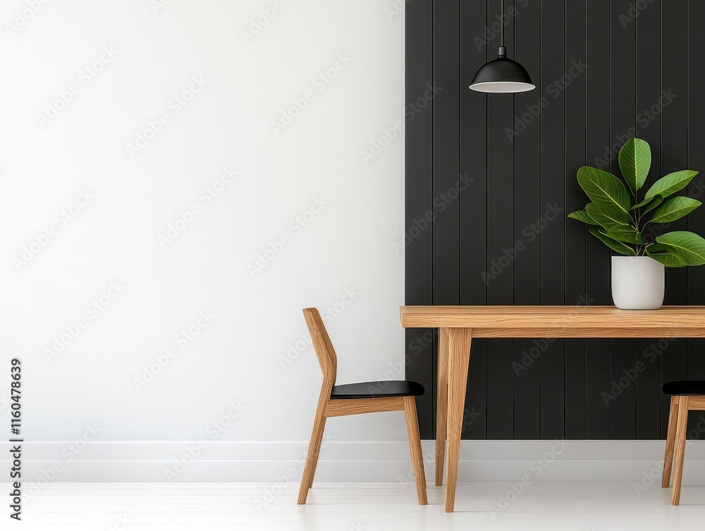 Scandinavianinspired coworking space with wooden furniture, white walls, and clean design, Coworking Space, Scandinavian Minimalism Scandinavianinspired coworking space with wooden furniture, white walls, and clean design, Coworking Space, Scandinavian Minimalism