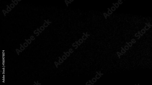 white particle trail entering from left of frame useful for transition and wipe effect, Four sets of fairy dust in black background