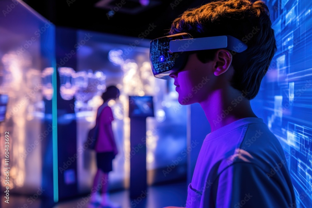 Exploring virtual reality technology at an interactive exhibit in an urban location Exploring virtual reality technology at an interactive exhibit in an urban location