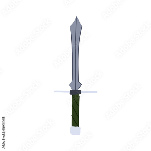 ship viking sword cartoon. legend warrior, warrior battle, norse raid ship viking sword sign. isolated symbol vector illustration