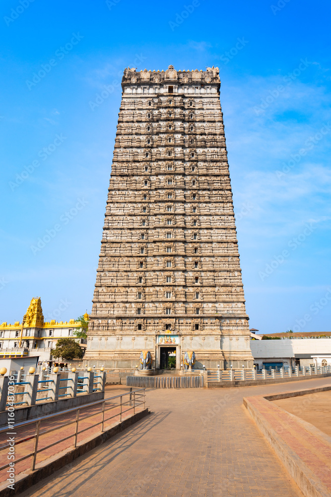 Murudeshwara Temple in Murdeshwar town in India