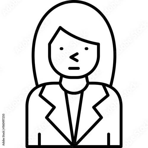 Business Woman Icon