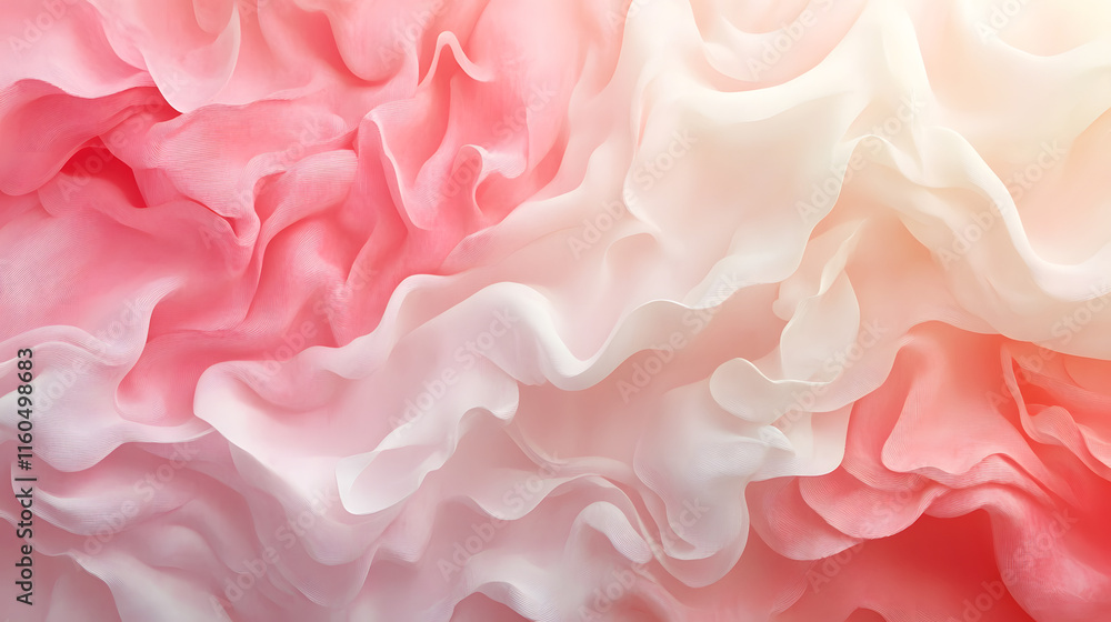 Abstract pink and white fabric texture background. Abstract pink and white fabric texture background.