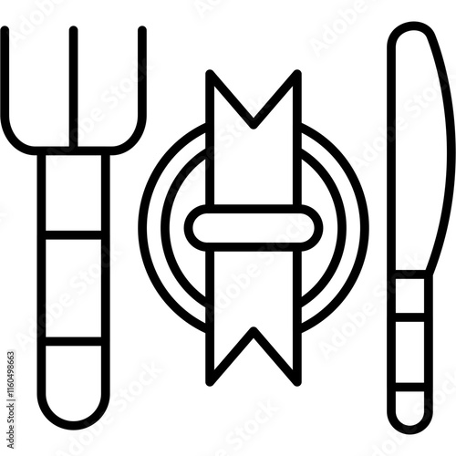 Dinnerware Icon