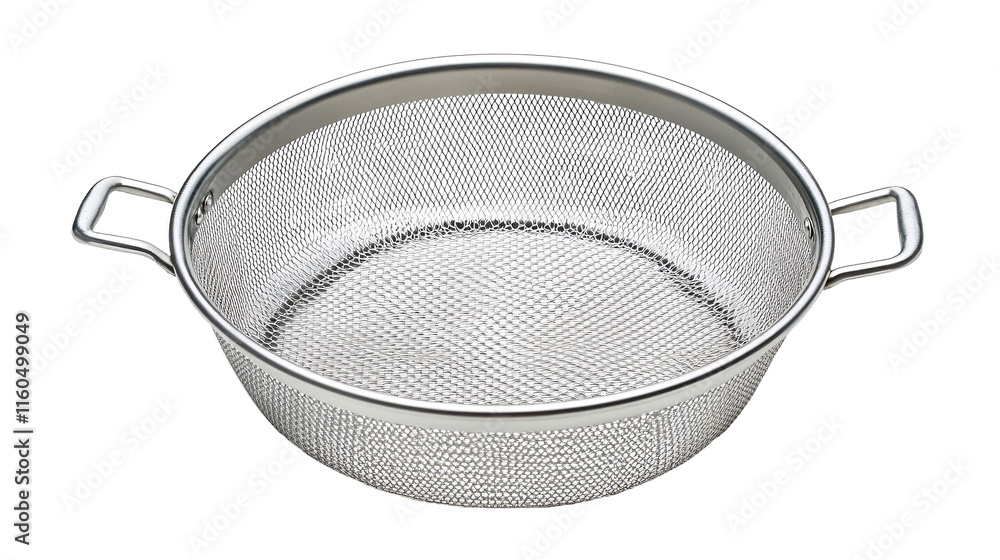 Sifter Mesh for Even Sifting - Isolated on White Background Sifter Mesh for Even Sifting - Isolated on White Background