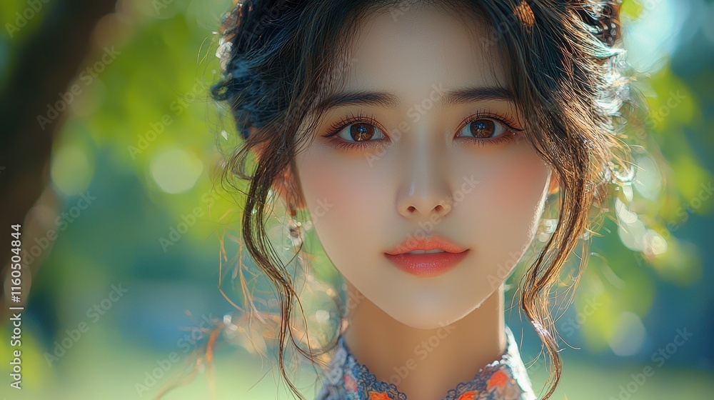 Portrait of a beautiful woman. Portrait of a beautiful woman.