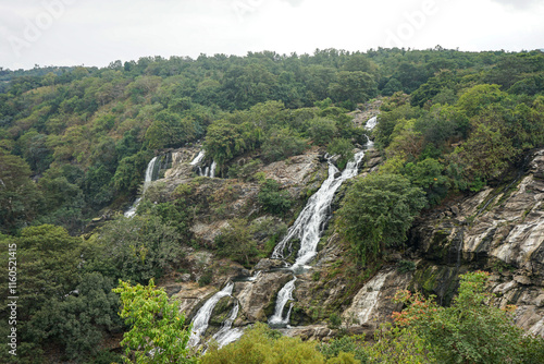 India, Karnataka, Barachukki Waterfalls,