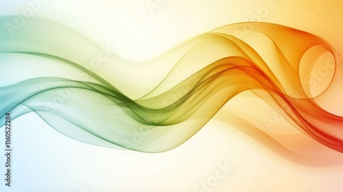 Beautiful Flowing Summer Color Abstract Background. photo