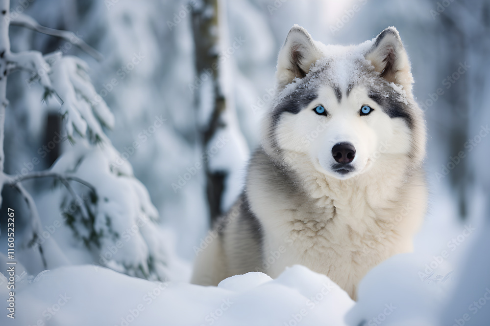 Epic Wilderness Capture: Mesmerizing Eskimo Husky Braving the Arctic Snowstorm in Dynamic Action Epic Wilderness Capture: Mesmerizing Eskimo Husky Braving the Arctic Snowstorm in Dynamic Action