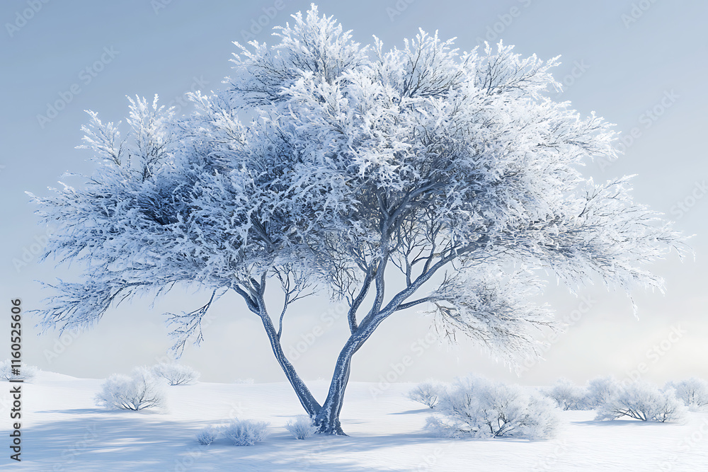 snow covered tree snow covered tree
