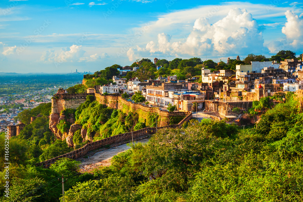 Chittor Fort in Chittorgarh, India