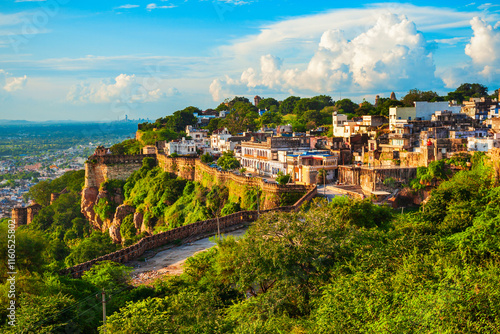 Chittor Fort in Chittorgarh, India photo