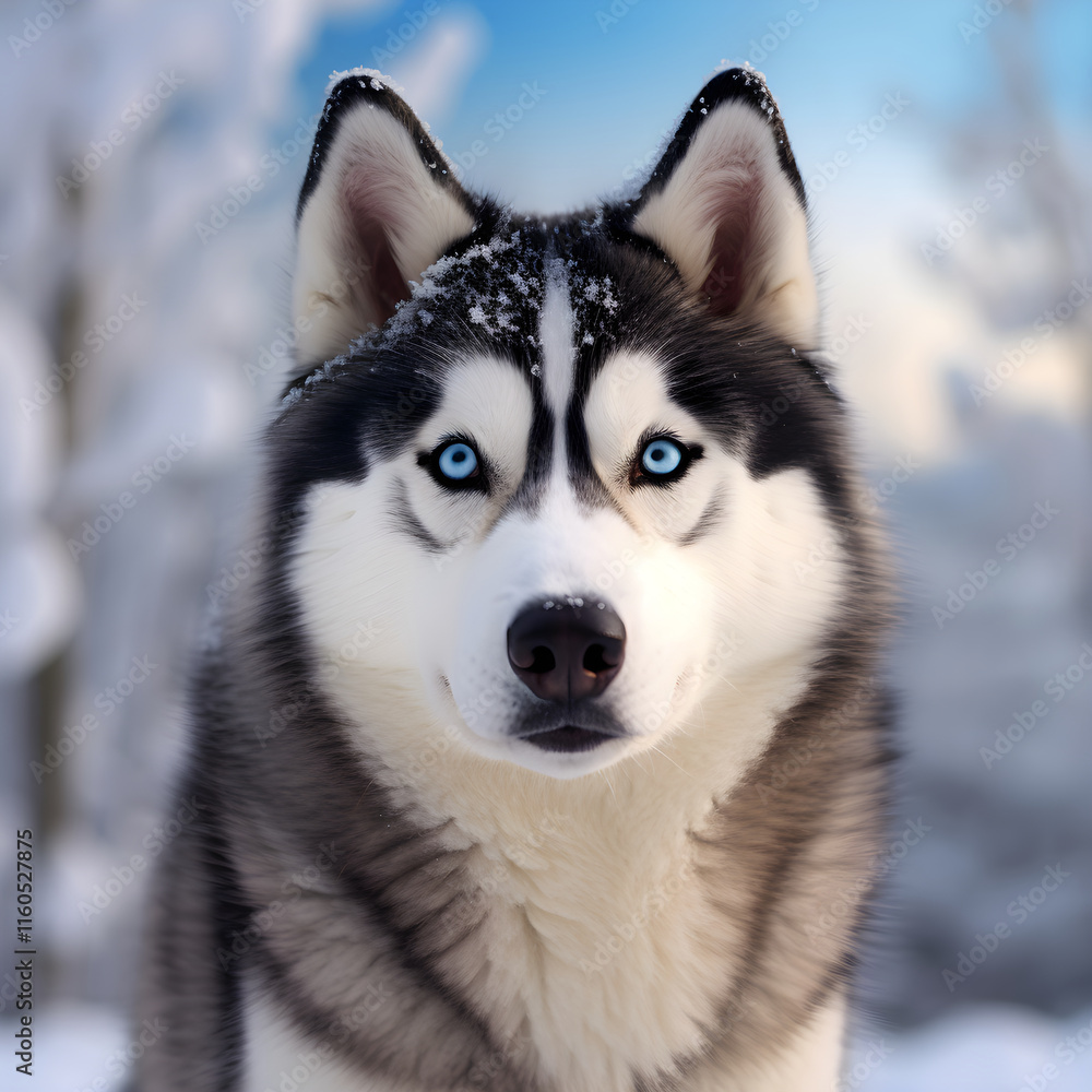 Epic Wilderness Capture: Mesmerizing Eskimo Husky Braving the Arctic Snowstorm in Dynamic Action Epic Wilderness Capture: Mesmerizing Eskimo Husky Braving the Arctic Snowstorm in Dynamic Action