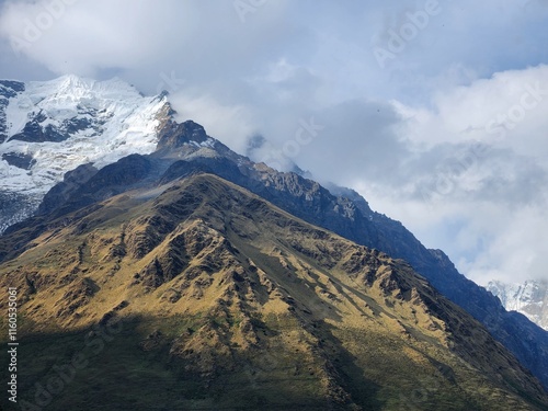 Wallpaper Mural Peru, Cusco region. Views of the Andes mountains on the way to Humantay Lake. Torontodigital.ca