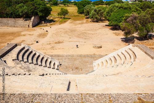 Acropolis Ancient Stadium in Rhodes photo