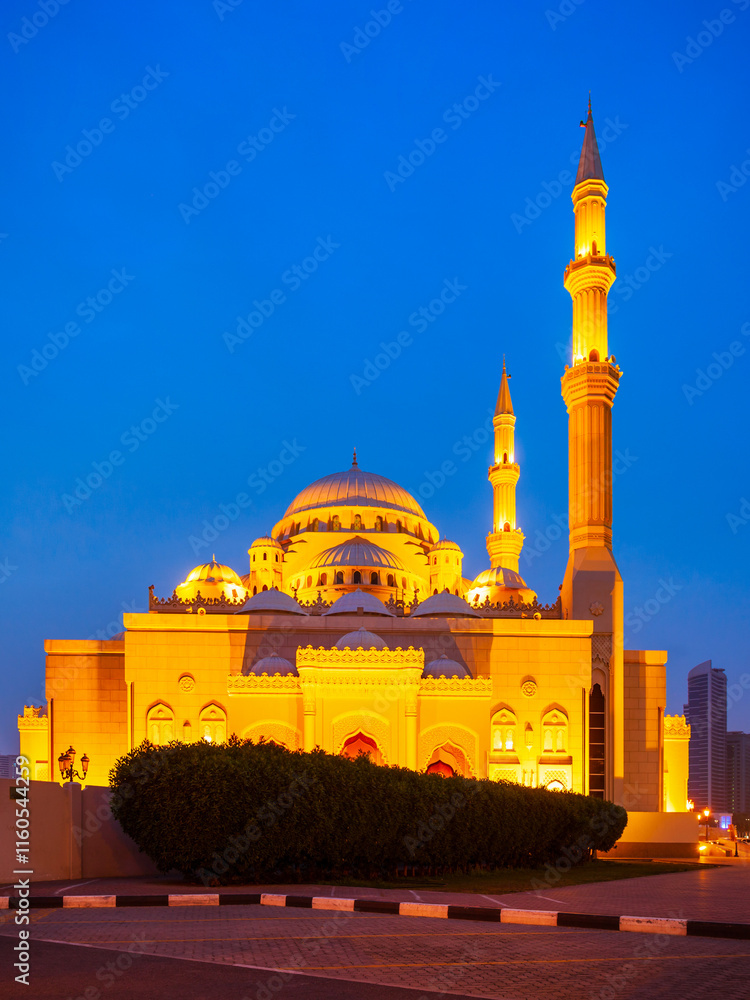 Al Noor Mosque in Sharjah