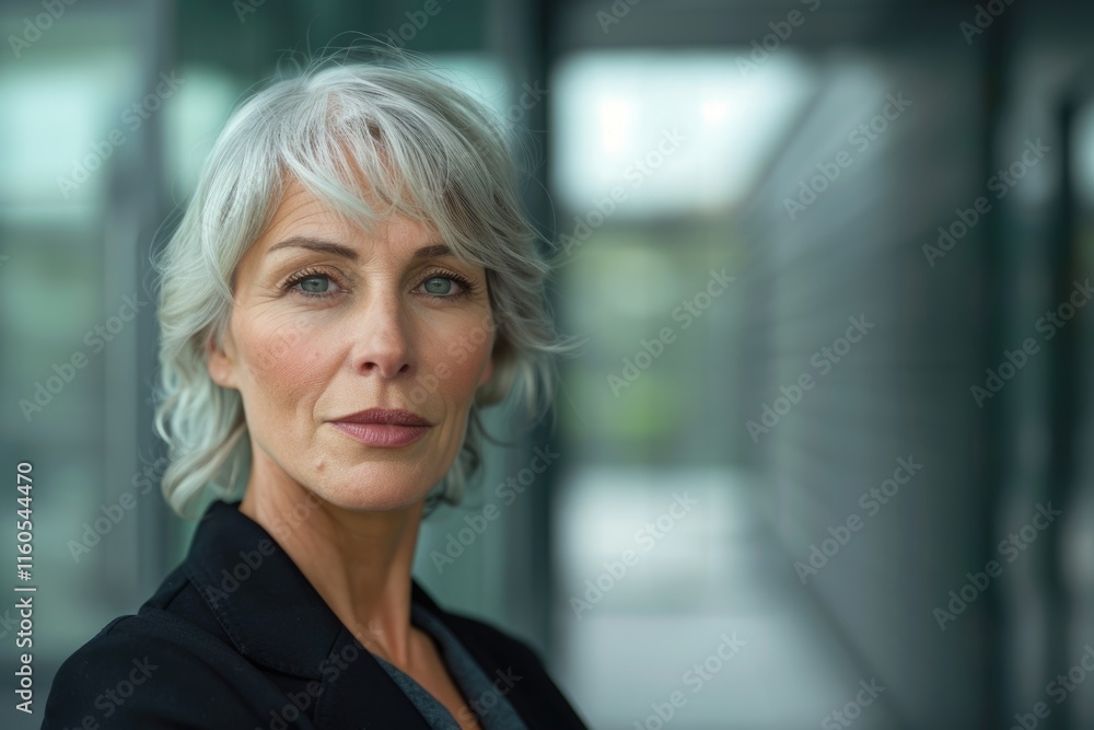 Head And Shoulders Portrait Of Mature Businesswoman Head And Shoulders Portrait Of Mature Businesswoman