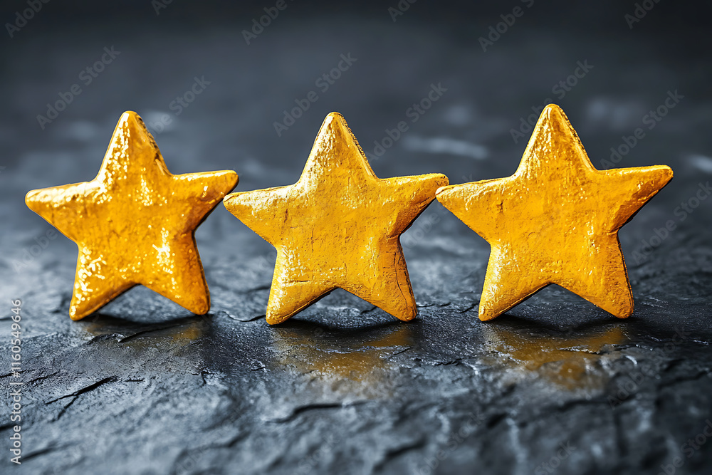 Three Golden Stars: Symbol of Excellence and Top-Notch Service Three Golden Stars: Symbol of Excellence and Top-Notch Service