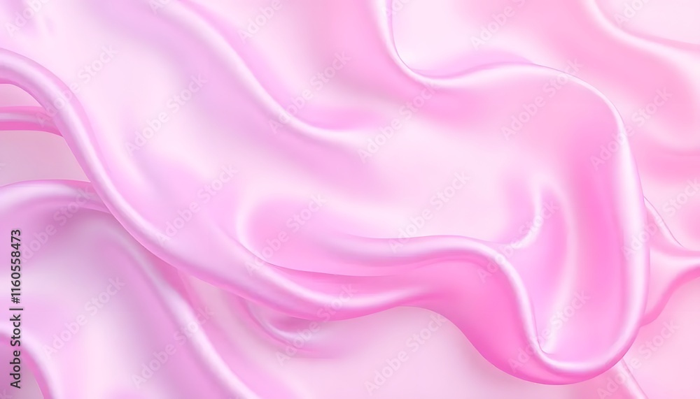 Obraz premium Random color silk cloth flows beautifully on isolated transparent background