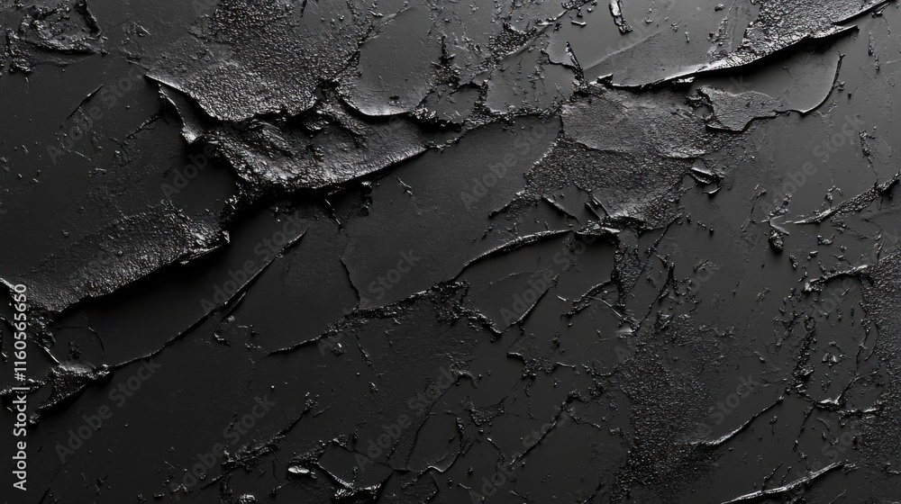 Textured black coal surface with cracks and uneven rugged patterns Textured black coal surface with cracks and uneven rugged patterns
