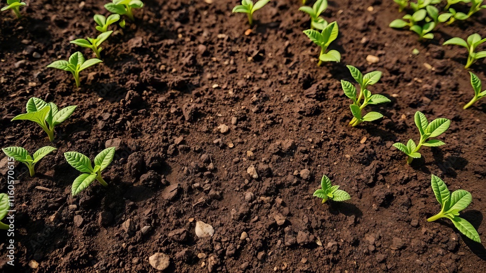 A beautiful and vibrant permaculture farm with lush green plants, diverse crops, and no use of pesticides, agriculture, green A beautiful and vibrant permaculture farm with lush green plants, diverse crops, and no use of pesticides, agriculture, green