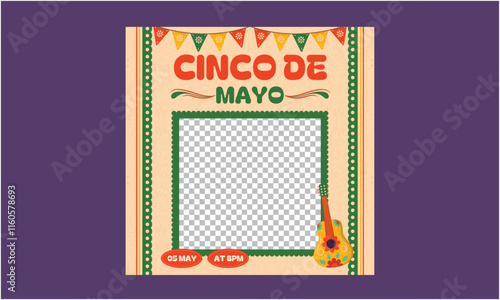 Cinco de mayo Socials Media