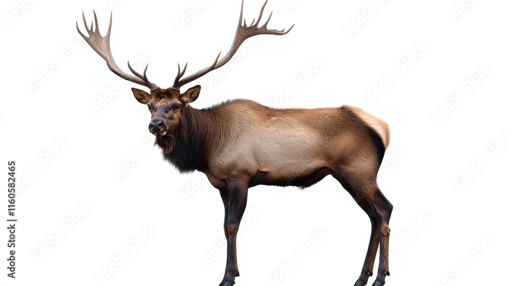 Fototapeta premium Majestic Elk in Profile 