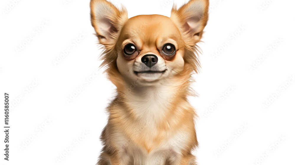 Tiny Paws, Big Personality: A Chihuahua stares directly at the camera, captivating with its expressive eyes and playful spirit. This portrait captures the charm and intelligence of this beloved breed. Tiny Paws, Big Personality: A Chihuahua stares directly at the camera, captivating with its expressive eyes and playful spirit. This portrait captures the charm and intelligence of this beloved breed.