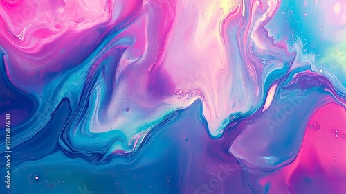 Wallpaper Mural Dark blue green purple magenta fuchsia abstract background. color gradient. Line, stripe. Light bright spot. Colorful background with space for design.  Torontodigital.ca