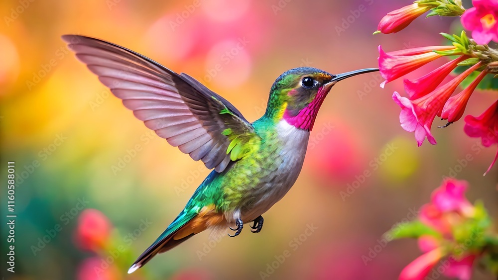 Fototapeta premium hummingbird in flight